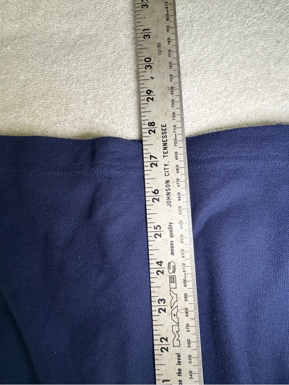 Port Authority Deep Blue Collared Polo - Picture 6 of 6